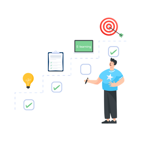 Academic Career  Illustration