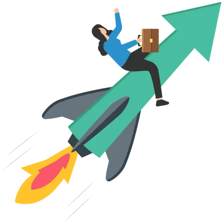 Accelerate career growth  Illustration