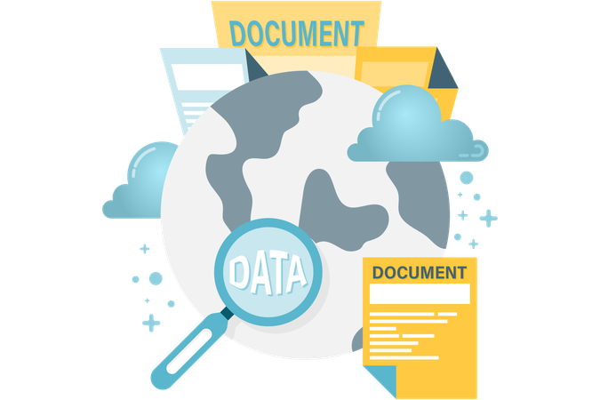 Acceso global a datos  Ilustración