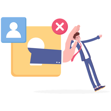 Acceso denegado  Ilustración
