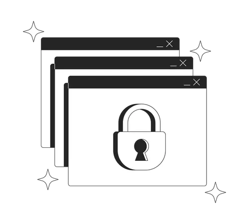 Access denied  Illustration