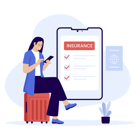 Accident Insurance  Illustration