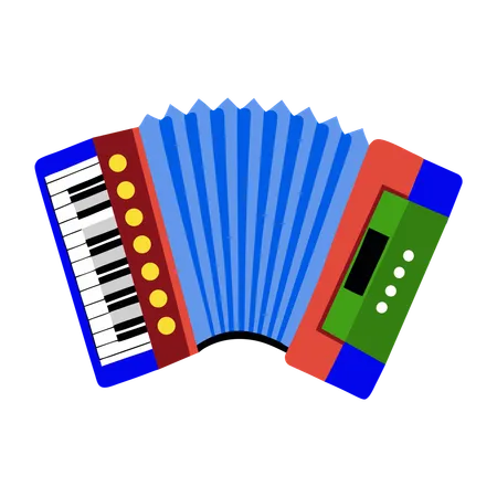 Accordéon  Illustration