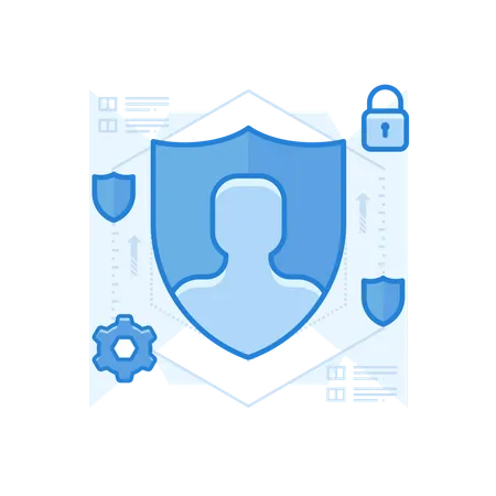 Account Security  Illustration