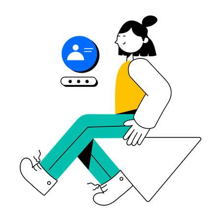 Account User  Illustration