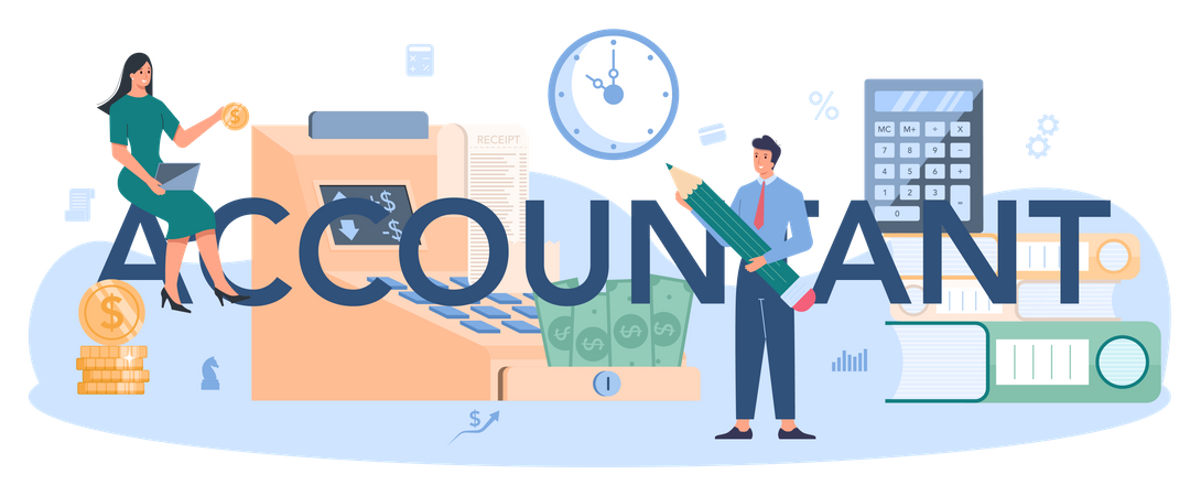 Accountant  Illustration