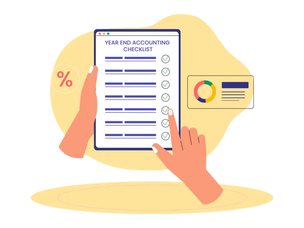 Accounting checklist  Illustration