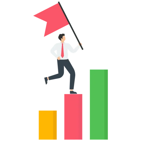 Achieve business goal  Illustration