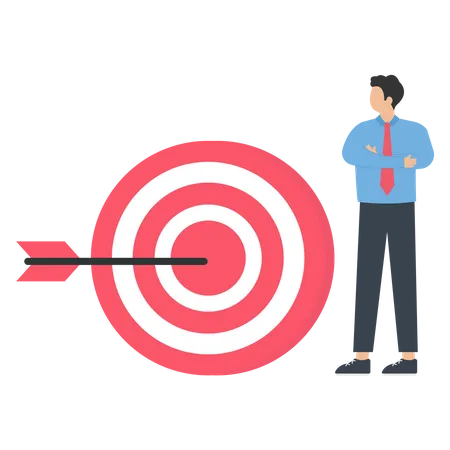 Achieve Business target  イラスト