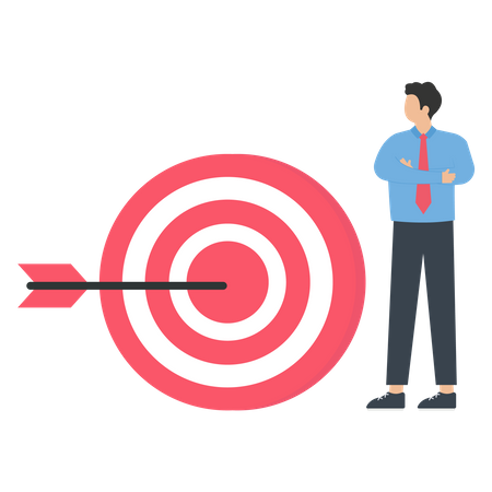 Achieve Business target  Illustration