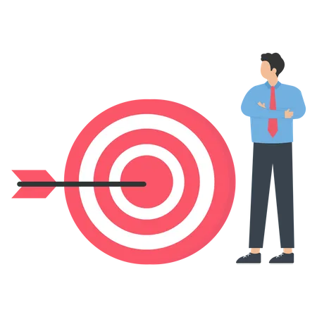 Achieve Business target  Illustration