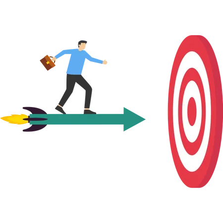 Achieve business targets  Illustration