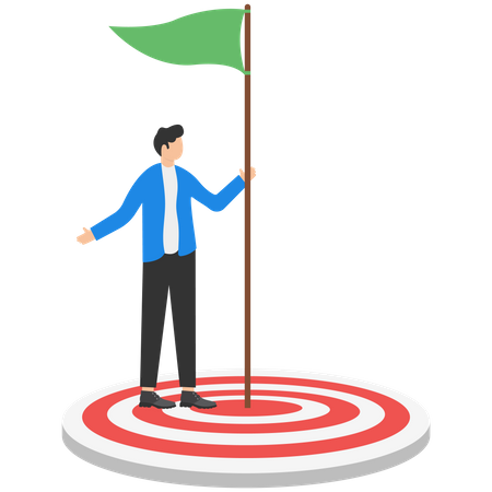 Achieving Business target  Illustration