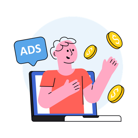 Ad Revenue  Illustration