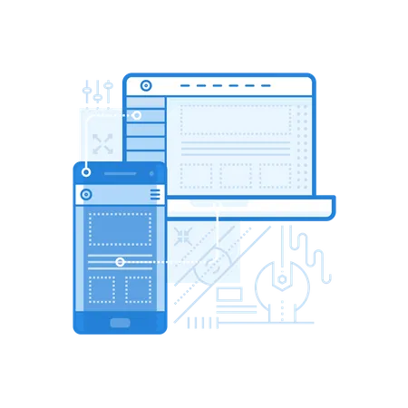 Adaptive UI  Illustration