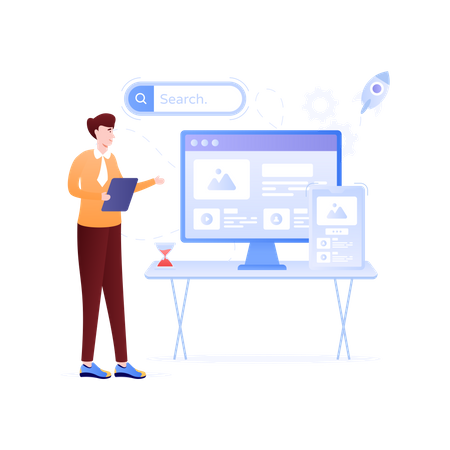 Adaptives Design  Illustration
