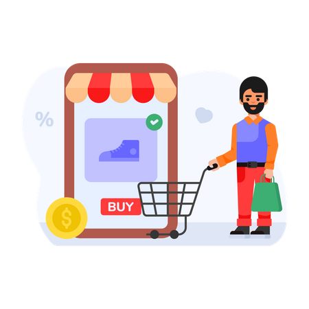 Add to Cart  Illustration