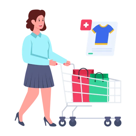 Add to Cart  Illustration