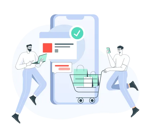 Add to cart successfully  Illustration