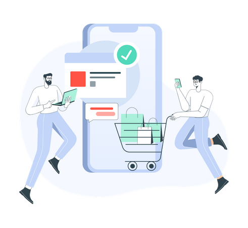 Add to cart successfully  Illustration