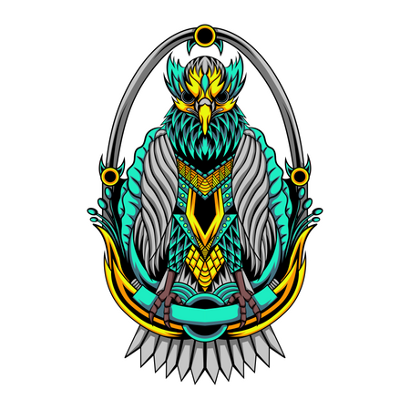 Adler-Ornament  Illustration