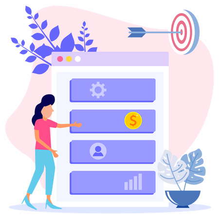 Admin Login  Illustration