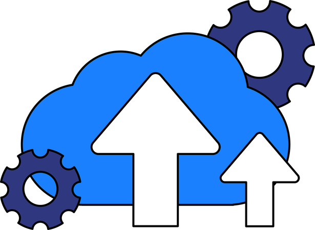 Gestión de la configuración de la nube  Ilustración