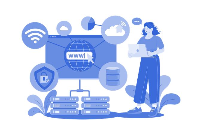 Administrateur réseau  Illustration