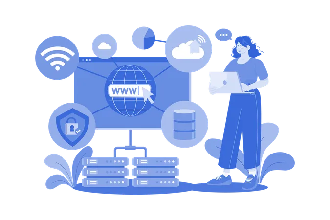 Administrateur réseau  Illustration