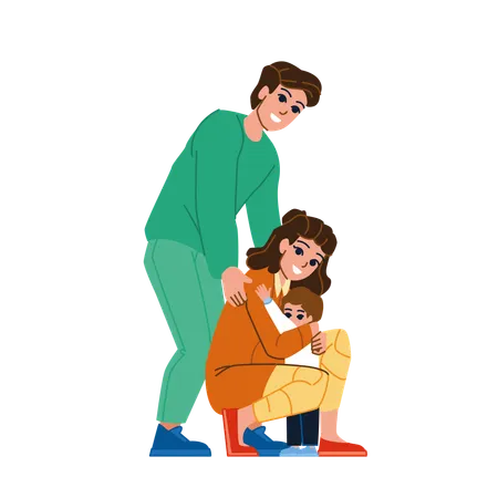 Adoption kid  Illustration