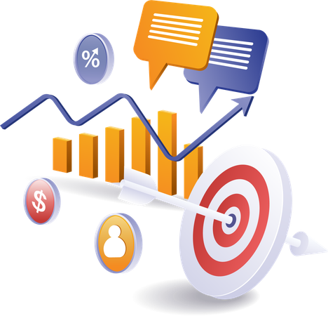 Advanced business analysis targets  Illustration