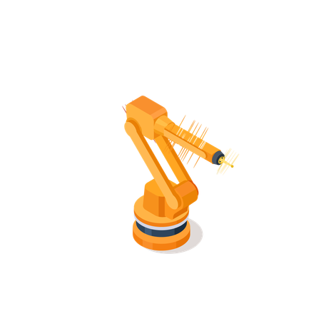 Advanced Robotic Arm  Illustration