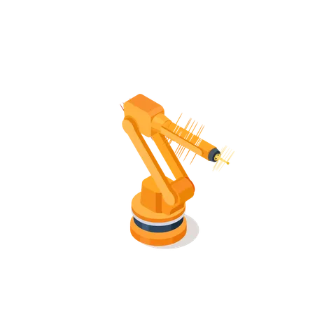 Advanced Robotic Arm  Illustration