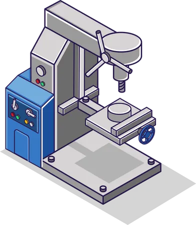 Advanced technology of cnc drilling machine industry  Illustration