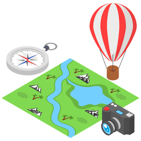 Adventure on Holiday  イラスト