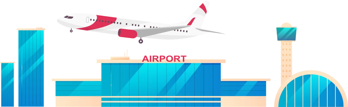 Aeropuerto  Ilustración