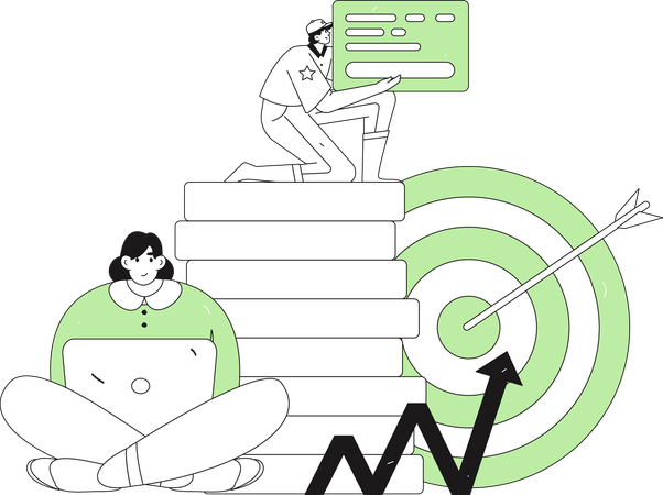 Affiliate Marketing  Illustration