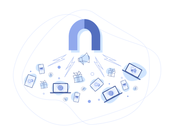 Affiliate Marketing Illustration