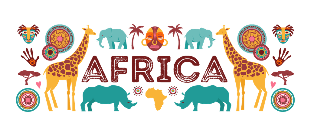 Africa  イラスト