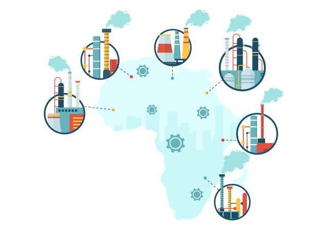 Africa Industrialization Day  Illustration
