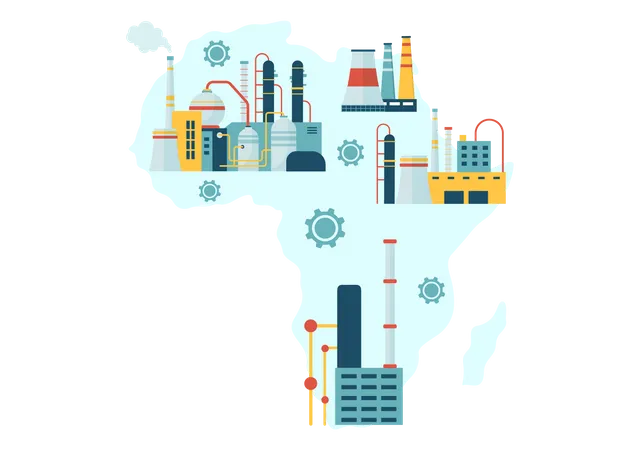 Africa Industrialization Day  Illustration