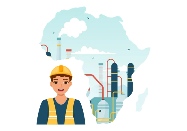 Africa Industrialization Day  Illustration