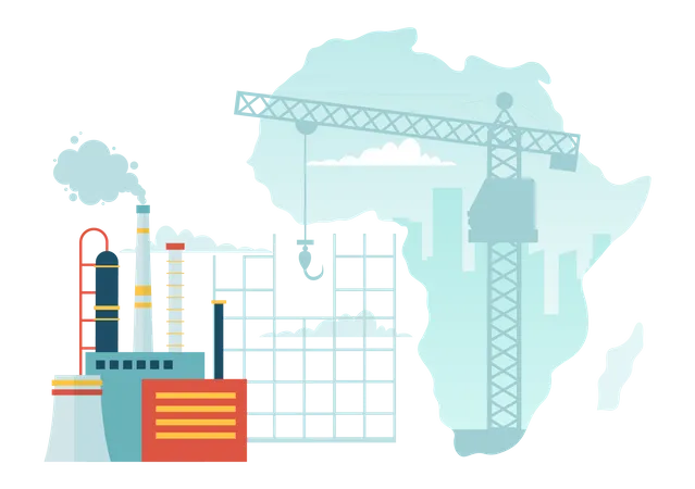 Africa Industrialization Day  Illustration