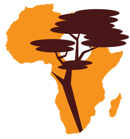 Africa Map Illustration