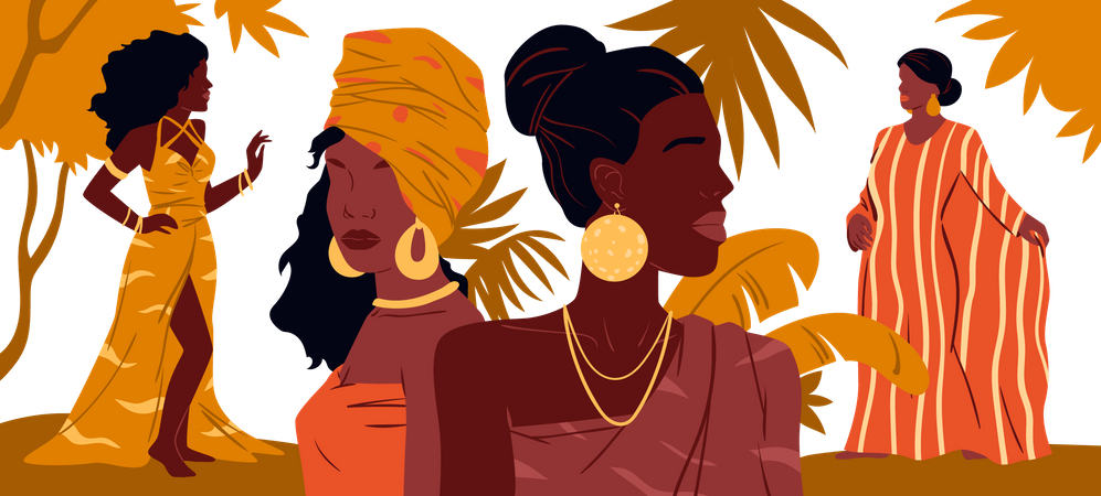 African Culture  Illustration