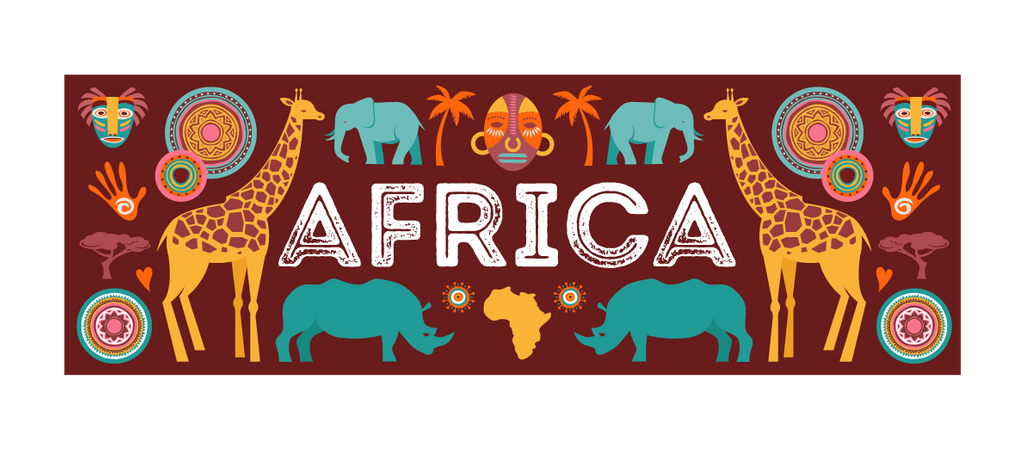 Afrika  Illustration