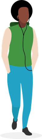 Afroamerikaner  Illustration