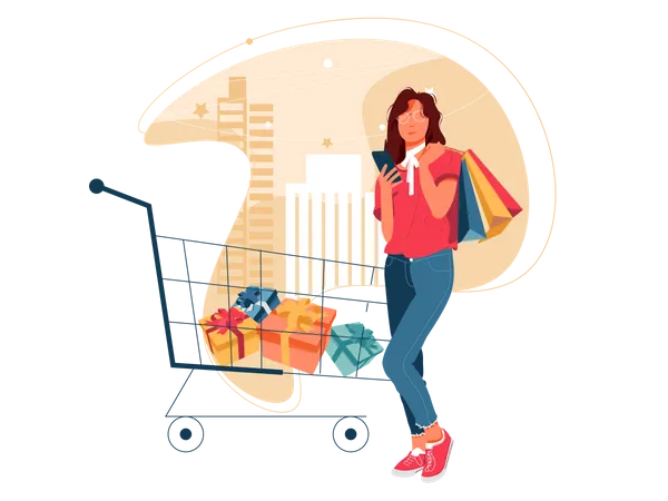 After login no product in cart  Illustration