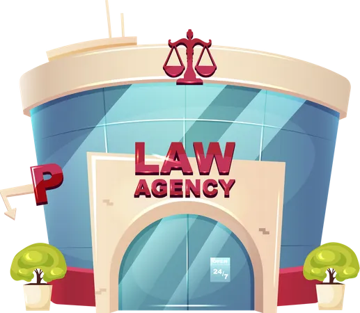 Agência jurídica  Ilustração