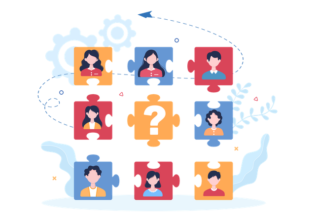 Agency for Recruitment  Illustration